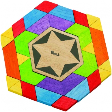 Medinis žaislas Kaleidoskopas 4