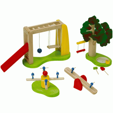 Medinis žaislas Lauko žaidimų aikštelė